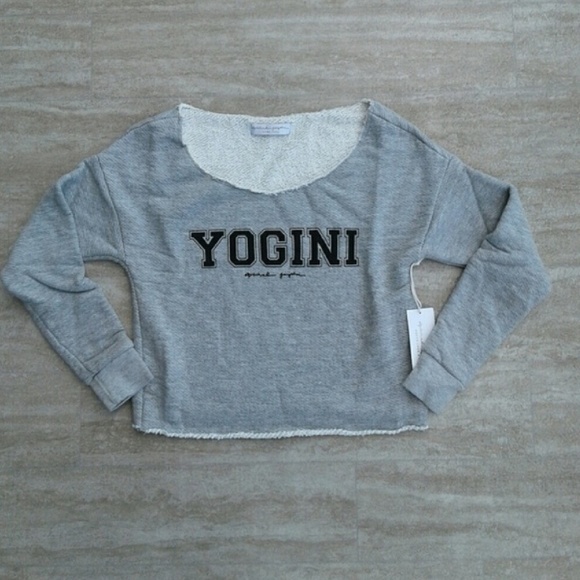 Spiritual Gangster Tops - SOLD Cropped Ballerina Sweatshirt